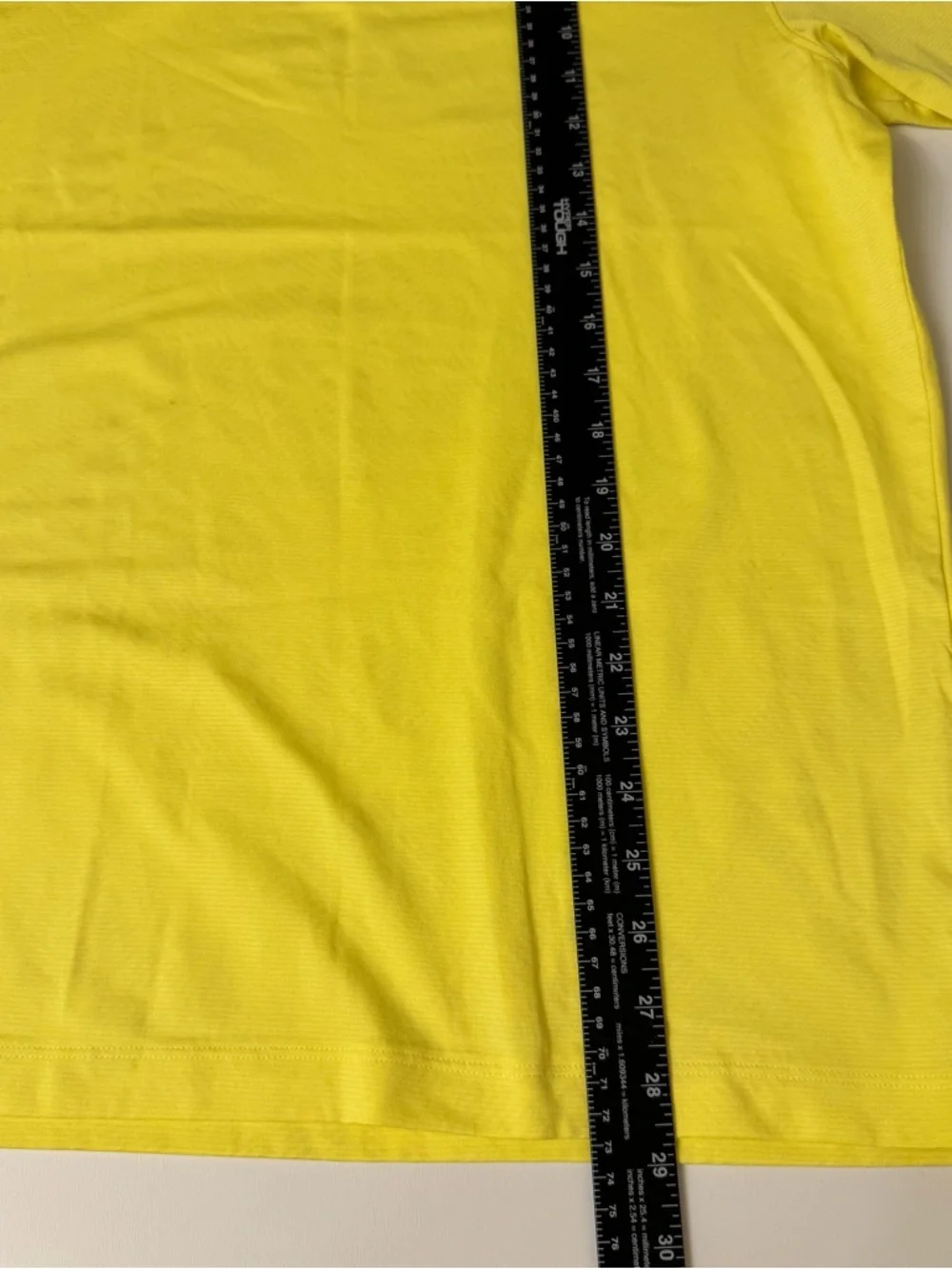 Under Armour Shirt Mens L Yellow Heat Gear Short Sleeve Golf Polo Sports Loose - Picture 4 of 5